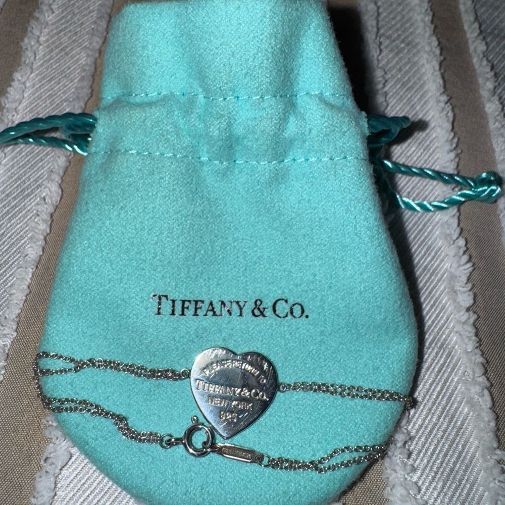 Tiffany & Co. Silver Heart Bracelet